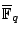 $ \overline{\mathbb{F}}_q$